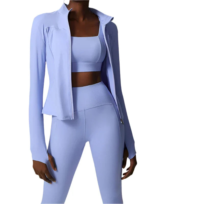 Breathable Plus Size Fitness Suit for Women