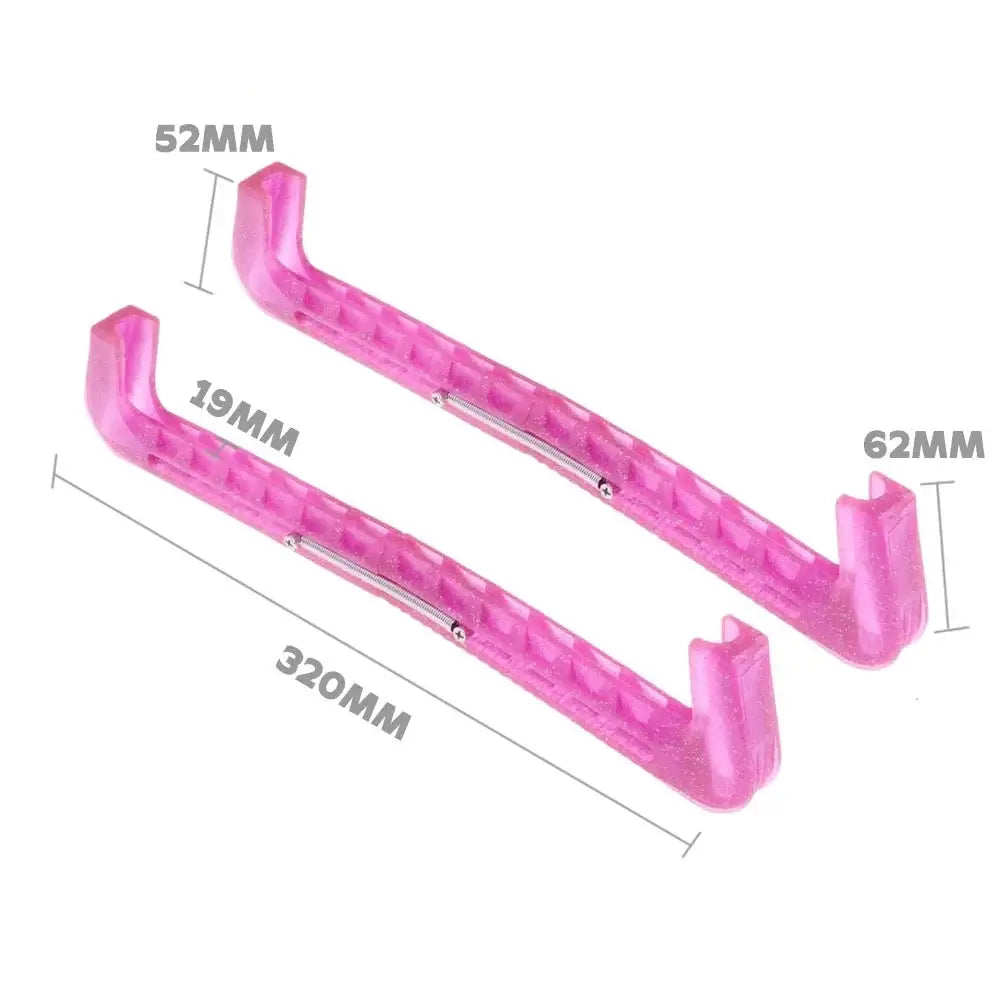 Ice Skate Blade Covers Soft Plastic Protectors for Women Men Youth and Kids