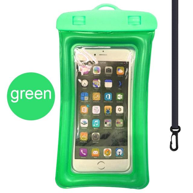 Universal Waterproof Phone Case Swim Bag For iPhone 11 13 Pro Max Water Sports Beach Pool Cover Universal Waterproof Phone Case Waterproof Phone Pouch for iPhone