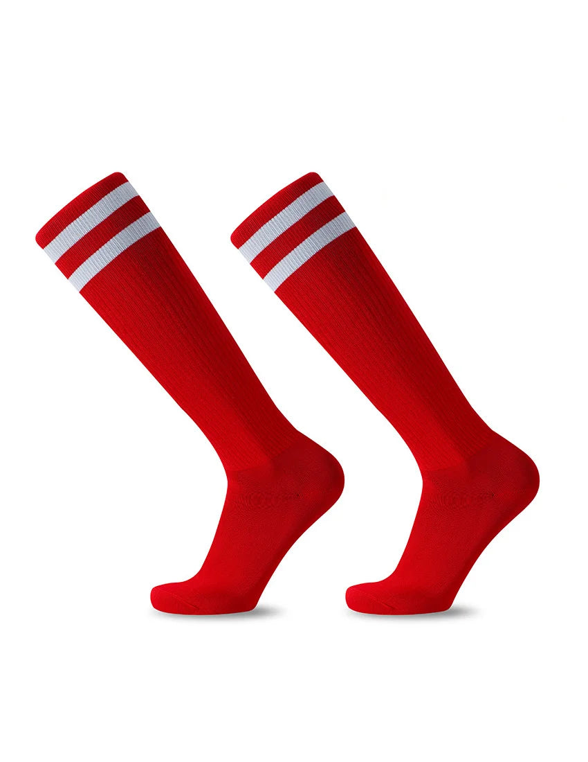 Striped Kids' Football Socks