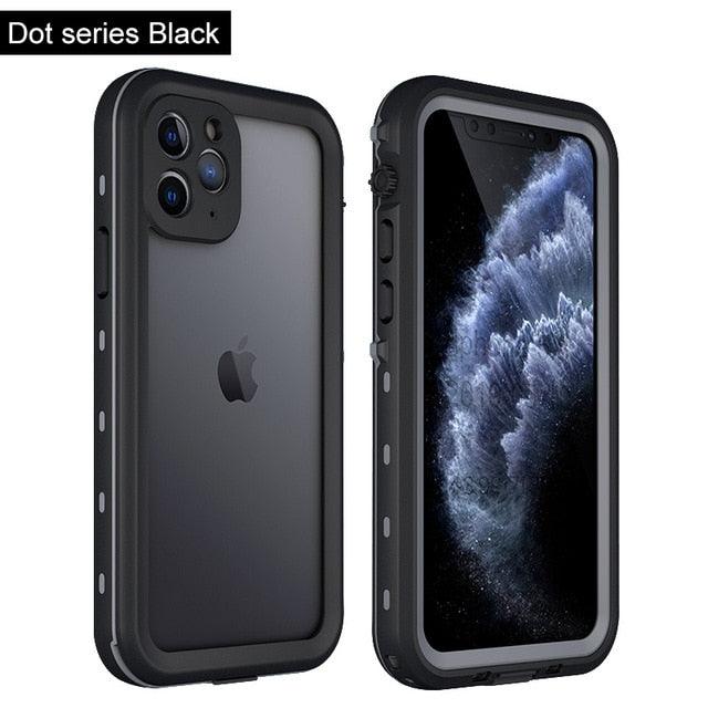 Waterproof Case For iPhone 14 13 12 11 Pro Max 14Plus 12Pro Durable Water Proof Cover Sport 360 Protect iPhone12 Mini Waterproof Case for iPhone Drop Resistant Iphone Clear Back