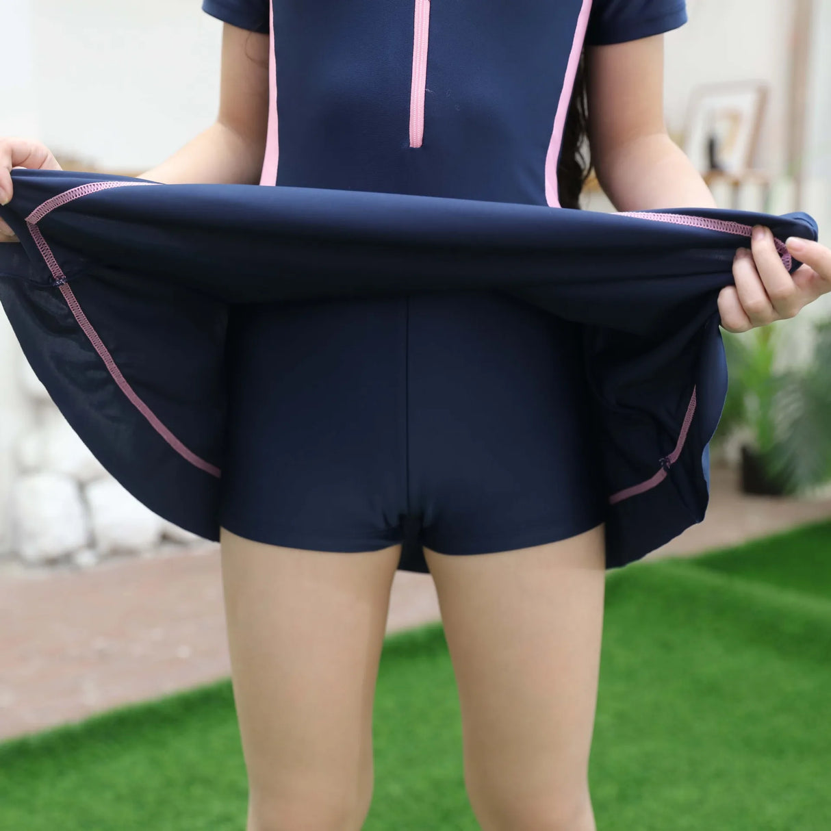 Girls' One Piece Swimsuits Sizes Medium and Large