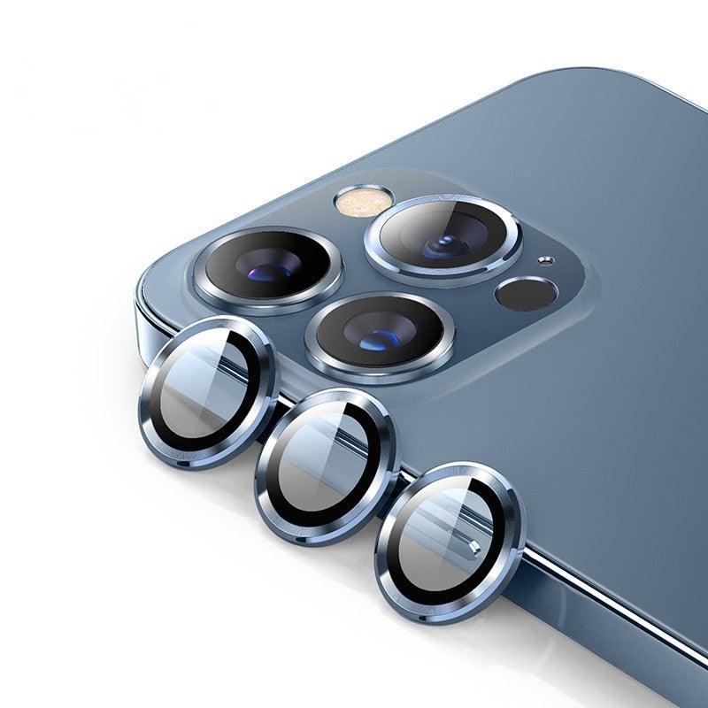 Camera Glass for iPhone 13 Mini Pro Max Glass Protector Camera iPhone 13 Protective Glass iPhone 13 Pro Max Screen Protector Camera Cover Circle Tempered Glass Protector