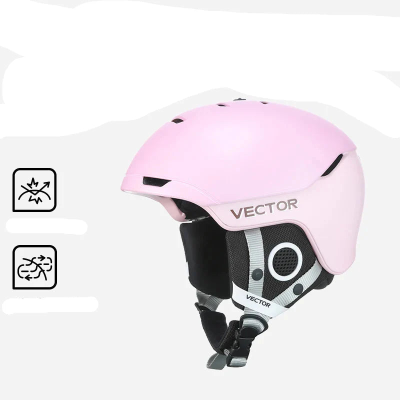 Comfort and Safety Removable Ski Helmet