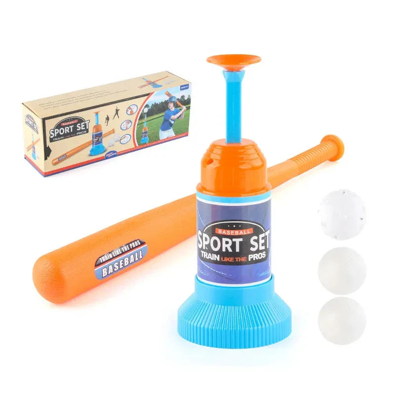 Kids Outdoor Baseball Training Set Pitching Machine