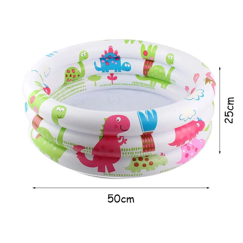 Cool Down and Play Dinosaur Shaped Inflatable Pool for Kids