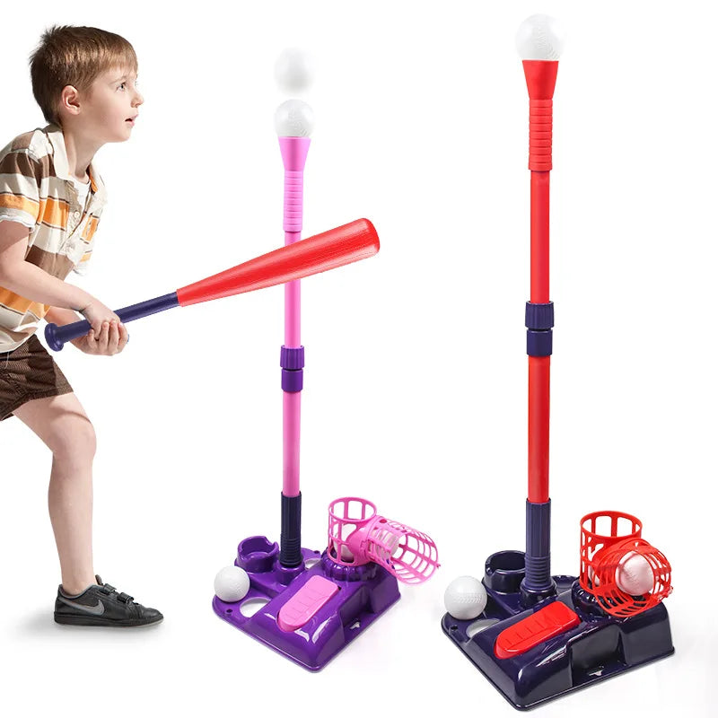 Kids 3 in 1 T Ball Set Perfect Gift for Indoor & Outdoor Play