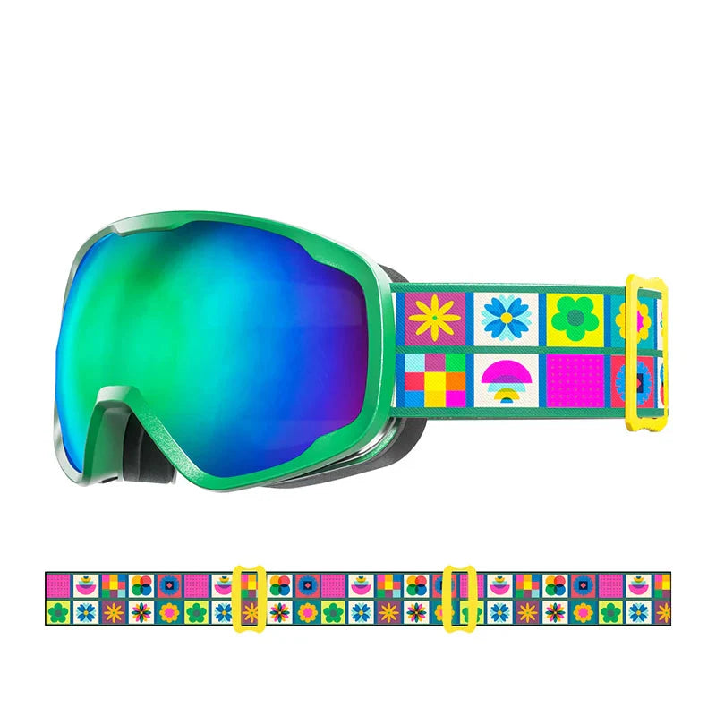 Clear Vision on the Slopes Kapvoe Kids Ski Goggles