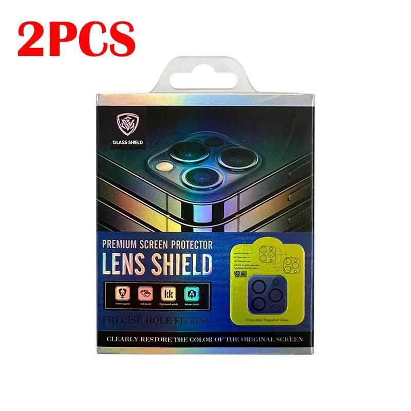 3PCS HD Camera Lens Protector For New iPhone 14 13 12 Pro MAX Tempered Glass Cover Anti-Spy Tempered Glass Film Camera Lens Protector Tempered Glass