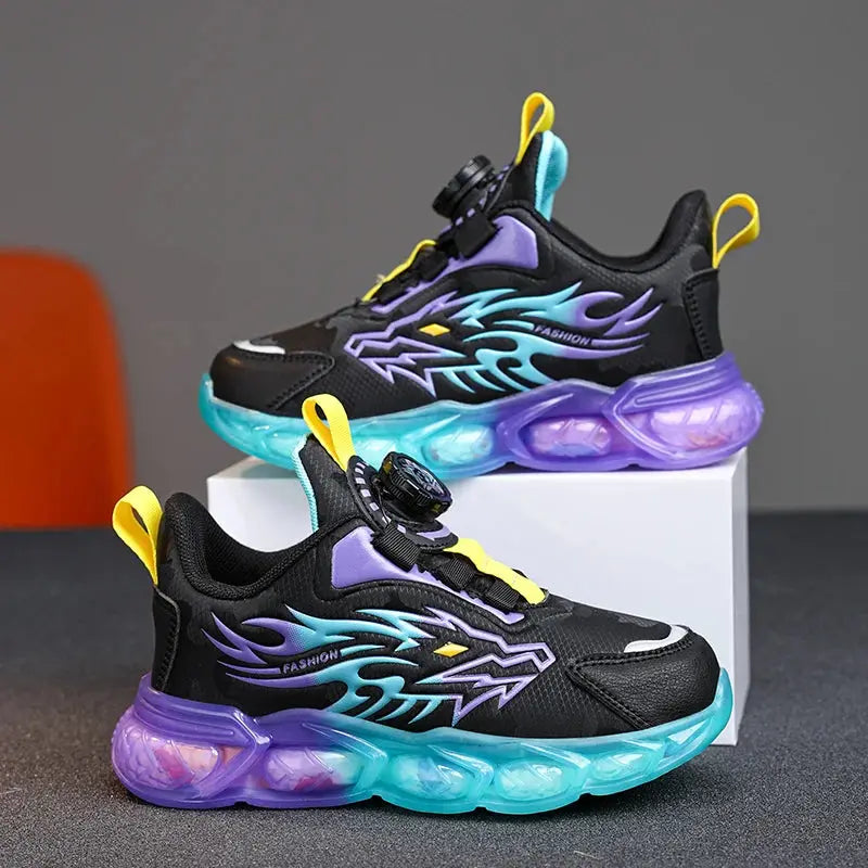 Boys' Platform Sneakers Comfortable Stylish & Perfect for School