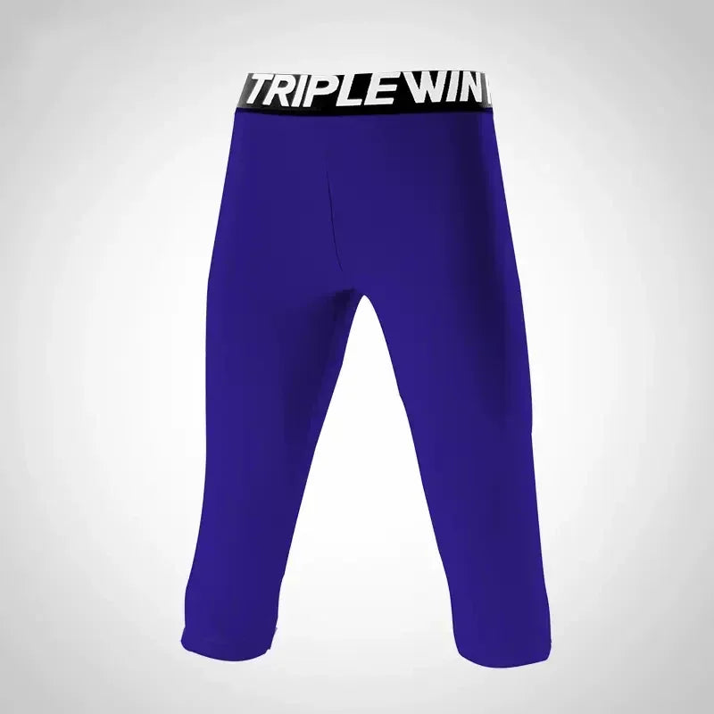 Kids Boy Girl Capri Running Tights Pants