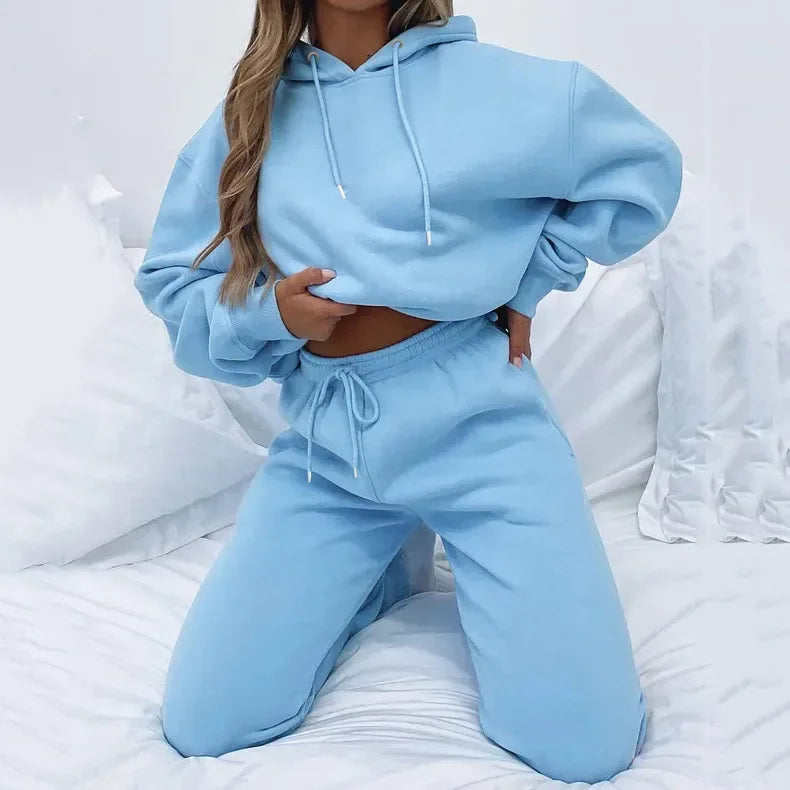 Cozy and Stylish 2 Piece Tracksuit Set