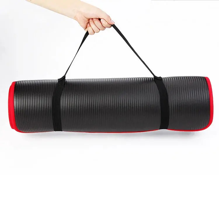 Thick Non Slip Yoga Mat with Bonus Bandage