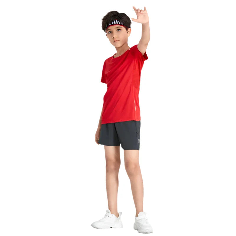 Lightweight Breathable Kids' Running Tee