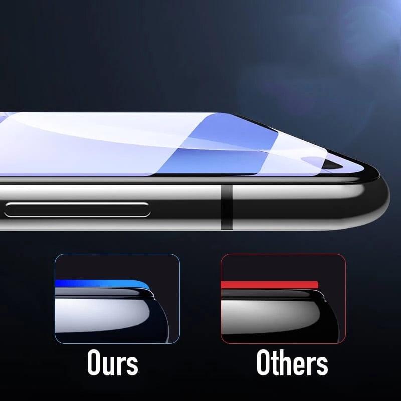 3PCS Full Cover Tempered Glass For iPhone SE 2022 2020 7 8 Plus Screen Protector Black Edge On iPhone SE3 SE2 Protective Glass Anti Fingerprint Film Screen Protector for iPhone