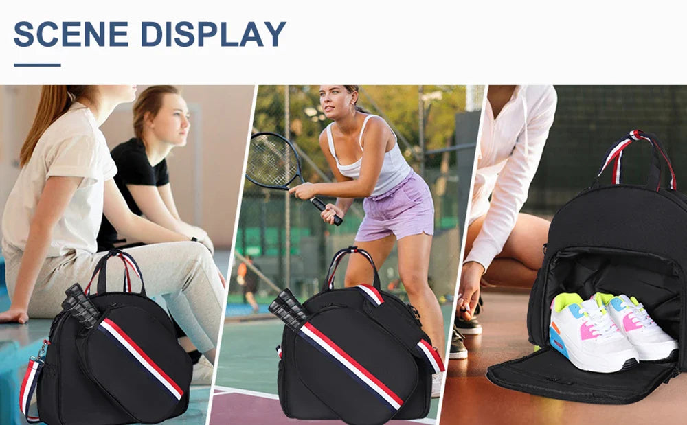 Adjustable Pickleball Paddle Backpack