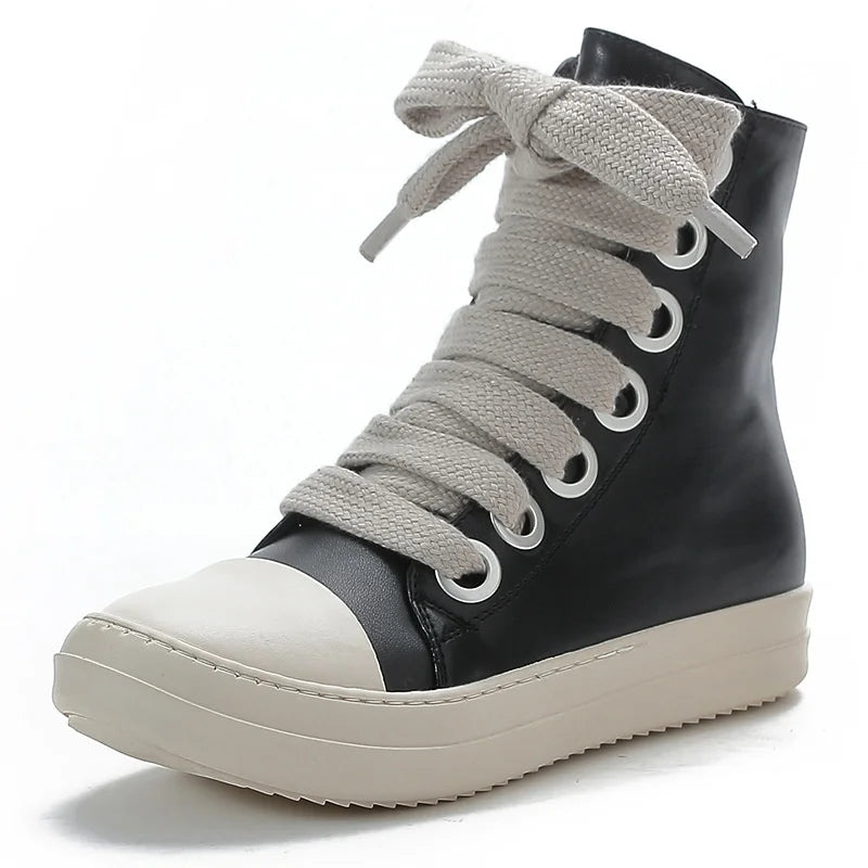 Couple Shoes High-Top Sneakers European Style