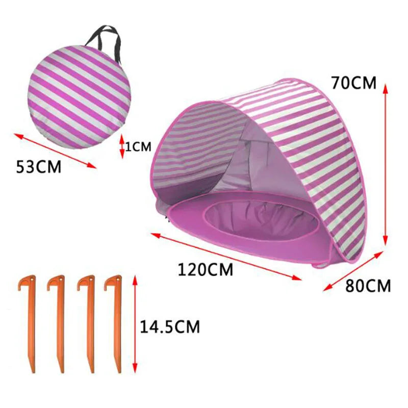 Baby Beach Tent Sun Shade & Play Pool