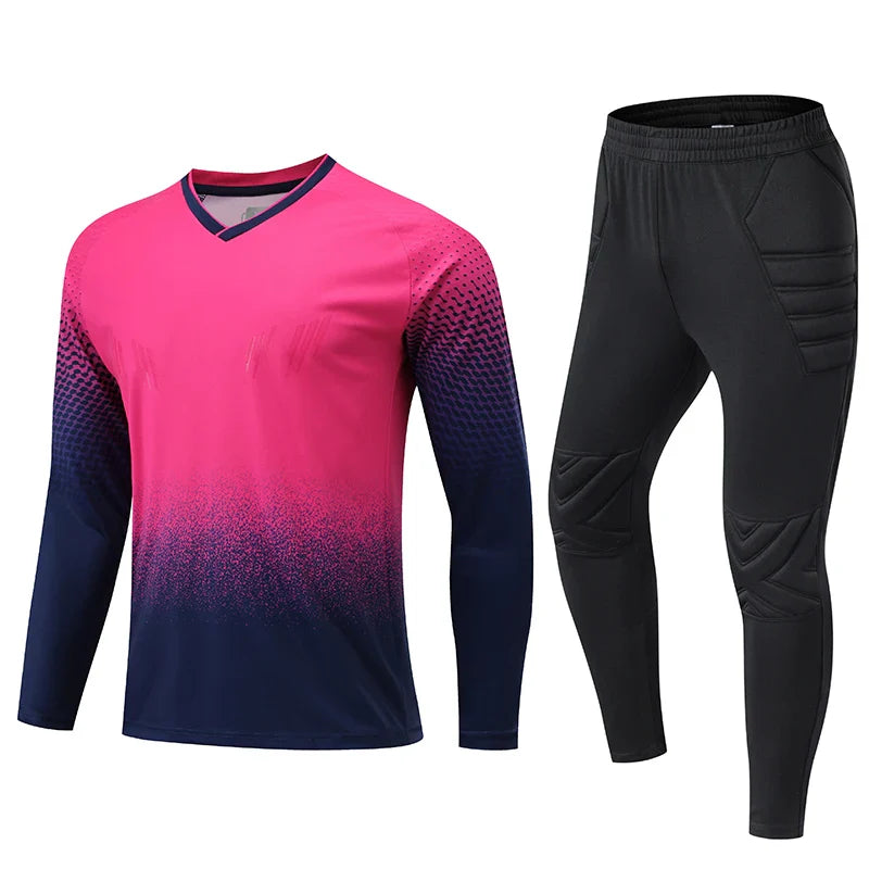 Youth Goalkeeper Uniform with Protective Padding