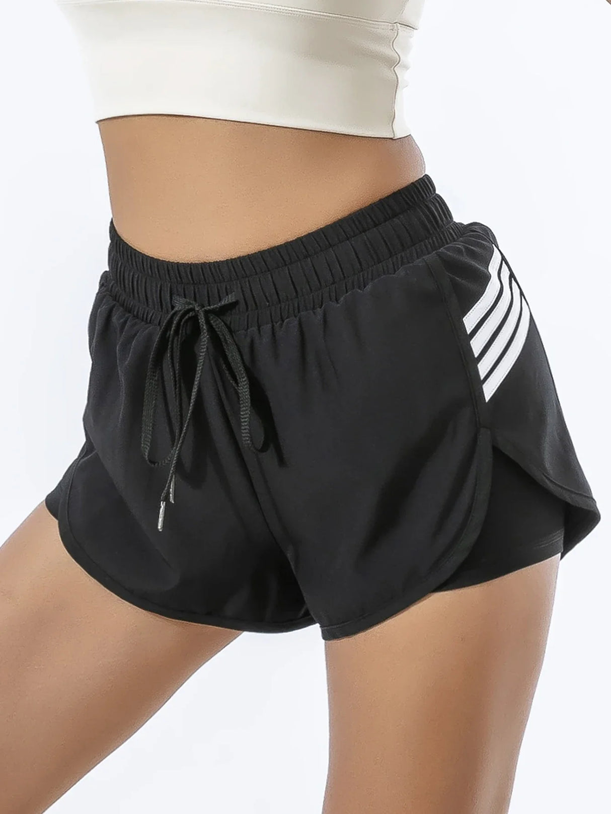 Two Layer Moisture Wicking Sports Shorts