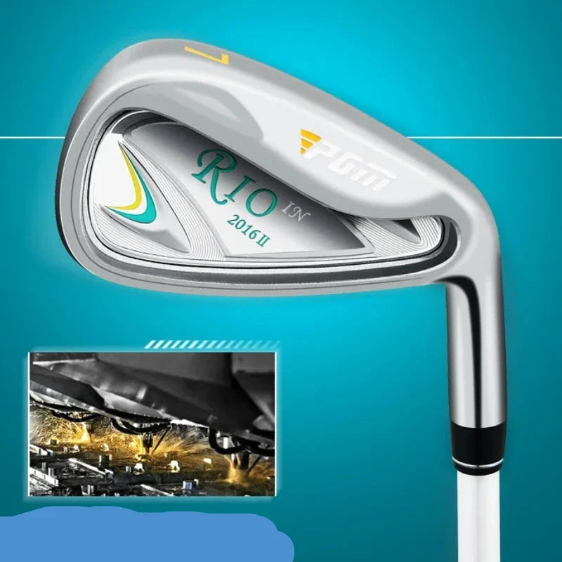 Women's 4-Piece Golf Club Set with Bag Irons Wood Driver Putter