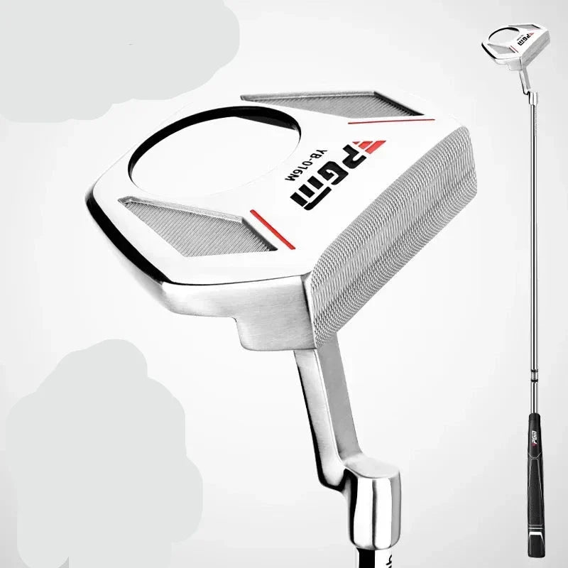 Stainless Steel Putter Low-Gravity Ball Picker Aiming Line