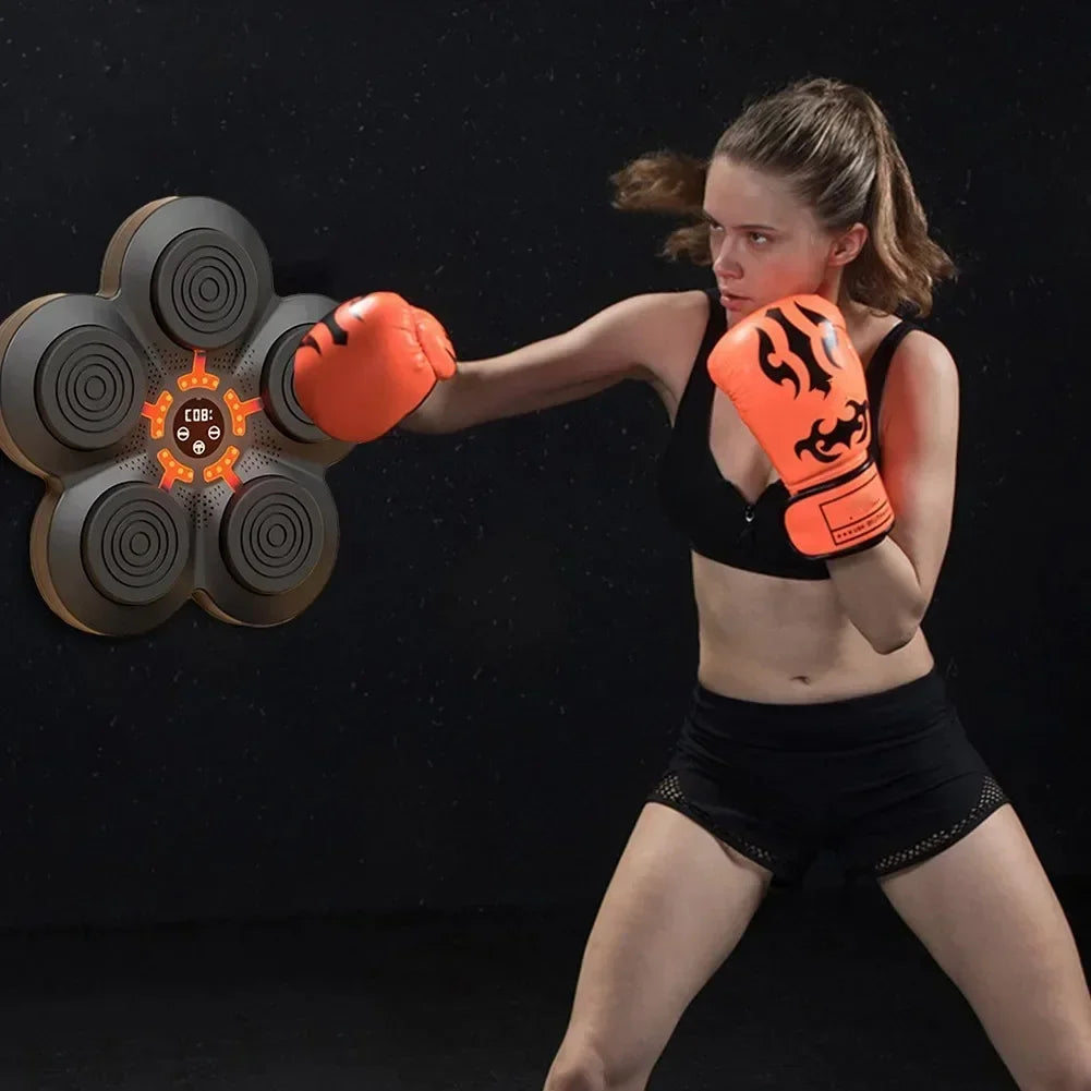 Light Up Your Workout LED Lighted Boxing Machine