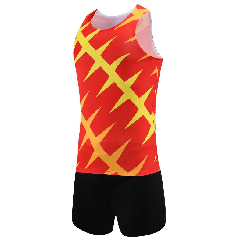 Custom Running Gear Breathable Quick Dry Sets for Teams