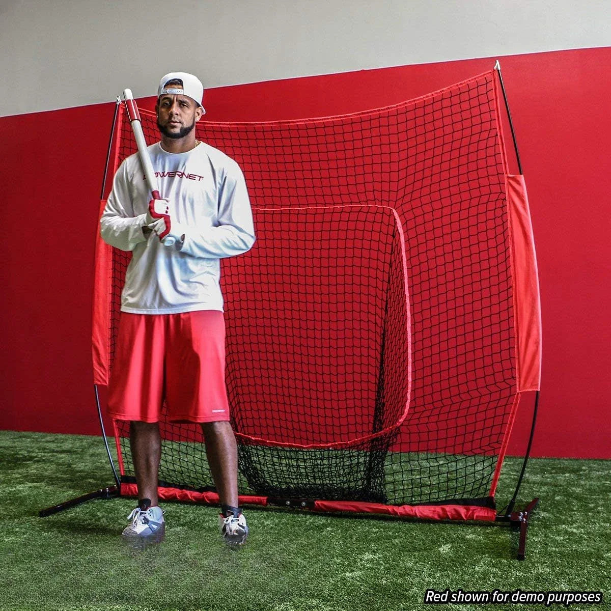 Weighted Base Quick Setup Hitting & Throwing Net
