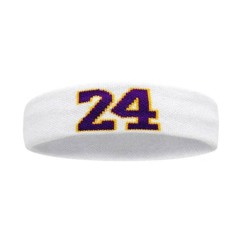 24" Cotton Athletic Headband Sweat Wicking & Durable