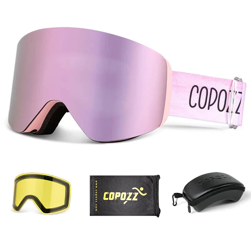 Magnetic Ski Goggles Snowboard Men & Women