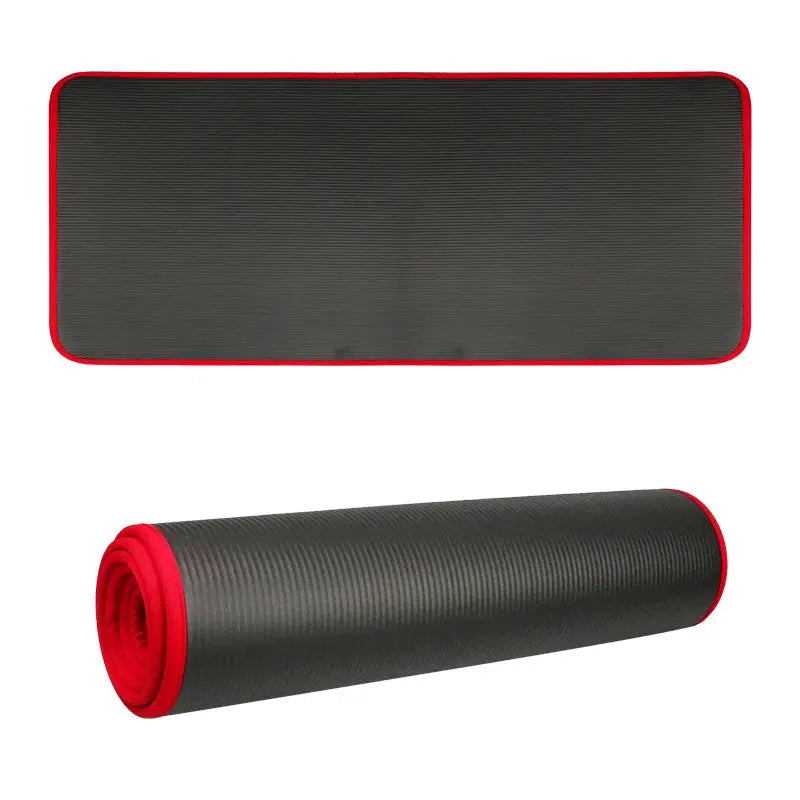 Thick Non Slip Yoga Mat with Bonus Bandage