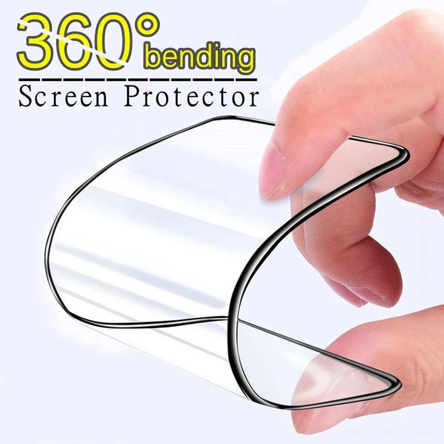 4pcs Soft Matte Ceramic Film Screen Protector for iPhone 14 13 12 Pro Max 11 XR XS X 8 7 plus SE20 Anti-broken Not Glass Film Matte Finish Tempered Glass Screen Protector for iPhone