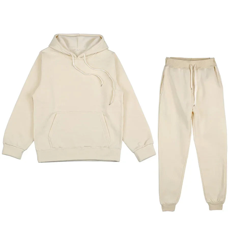 Women's 2-Piece Fleece Sweat suit Sets Perfect for Jogging