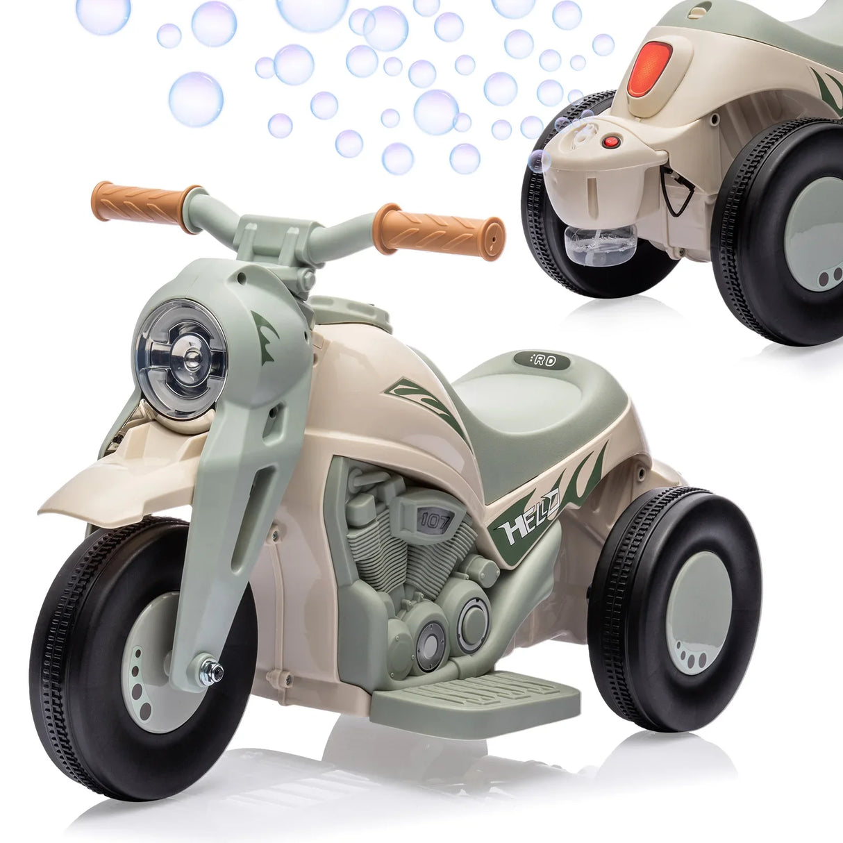 Safe and Fun Children s Electric Bubble Car with Lights and Music