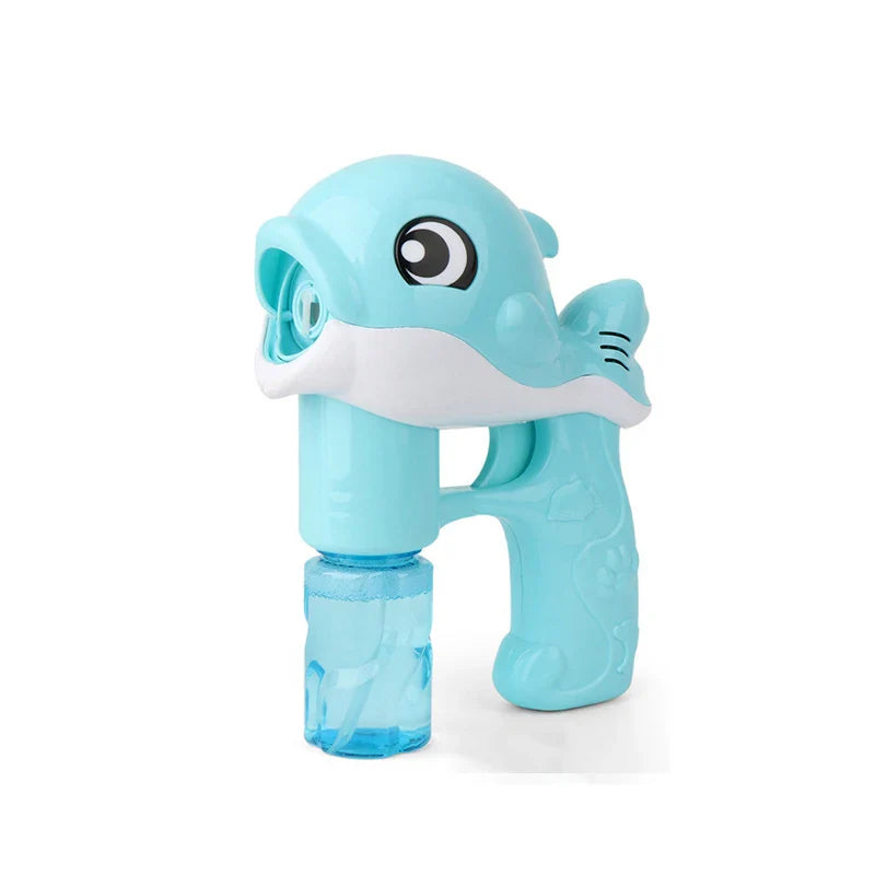 Colorful Bubble Magic Electric Soap Dispenser for Outdoor Play