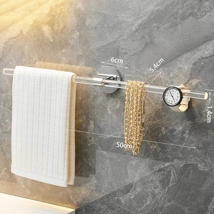 Towel Bar Roll Tissue Paper Holder