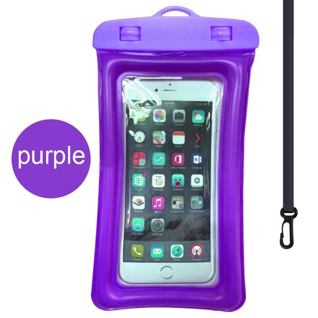 Universal Waterproof Phone Case Swim Bag For iPhone 11 13 Pro Max Water Sports Beach Pool Cover Universal Waterproof Phone Case Waterproof Phone Pouch for iPhone