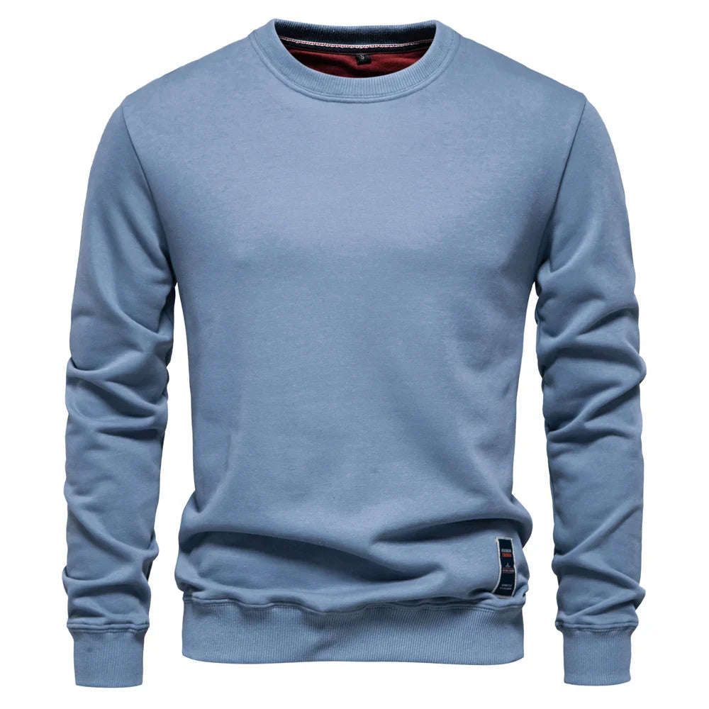 Men's Cotton Blend Crewneck Sweatshirt Casual and Comfortable