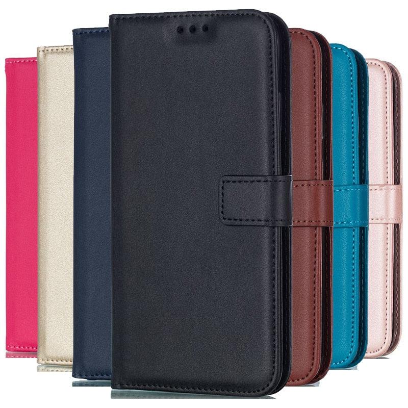 Solid Color Leather Wallet Case For iPhone 14 XS MAX 11 Pro 12 mini 13 Flip Cover Card Slot Mobile Phone Case Wallet Mobile Phone Case Leather Flip Case Wallet Colorful Protective Case