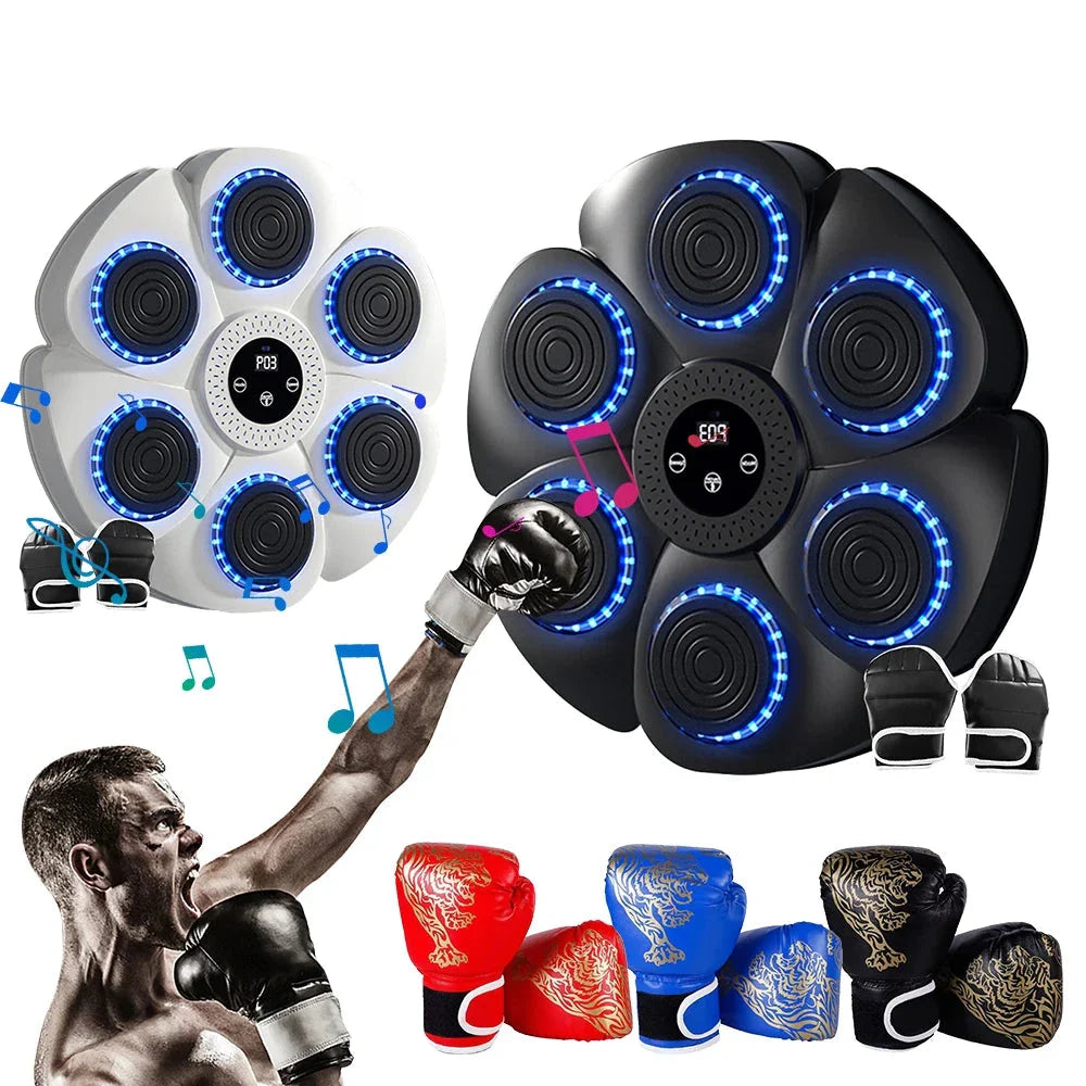 Improve Your Reflexes Music Boxing Target with Gloves