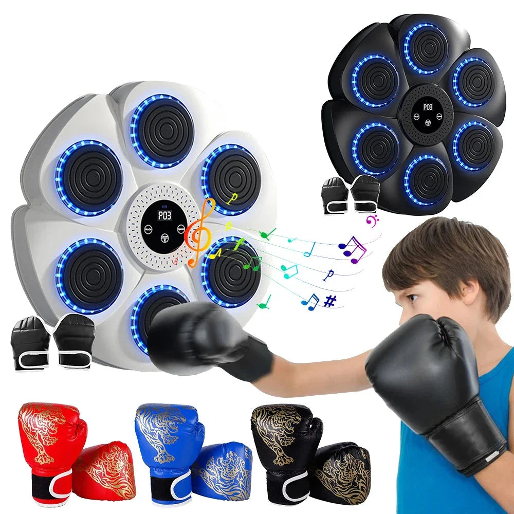 Improve Your Reflexes Music Boxing Target with Gloves
