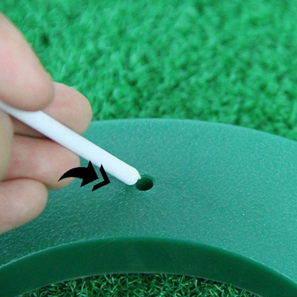All-Direction Indoor Golf Putting Green with Flag