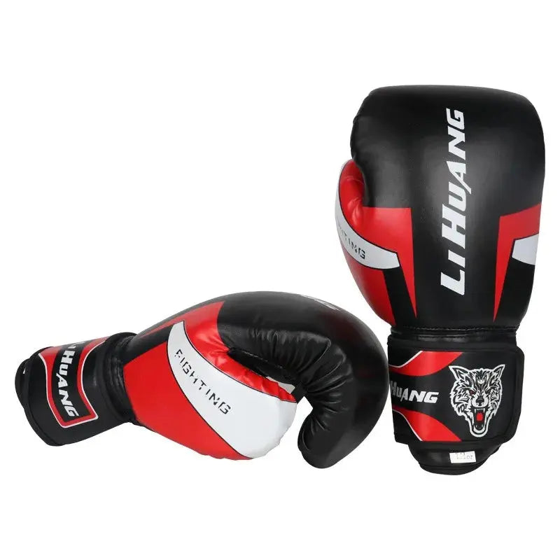 Professional Boxing Gloves PU Leathe MMA Kickboxing