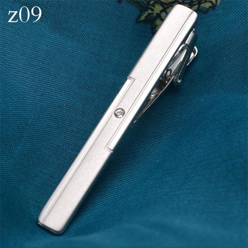 New Metal Silver Color Tie Clip For Men Wedding Necktie Tie Clasp Clip Tie Clips for Men Tie Bar Clip Regular Ties Necktie Wedding Business Tie Pin Clips Gentleman Ties Bar Elegant Men's Accessories