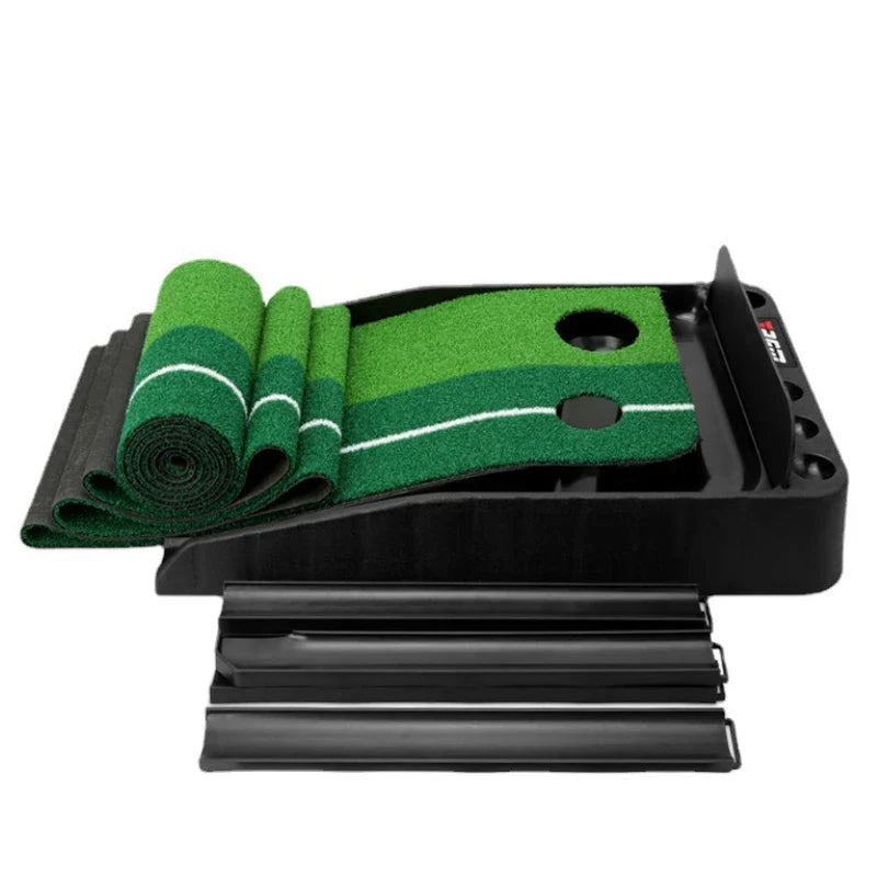 Portable Golf Putting Mat True Roll Surface Non-Slip Base