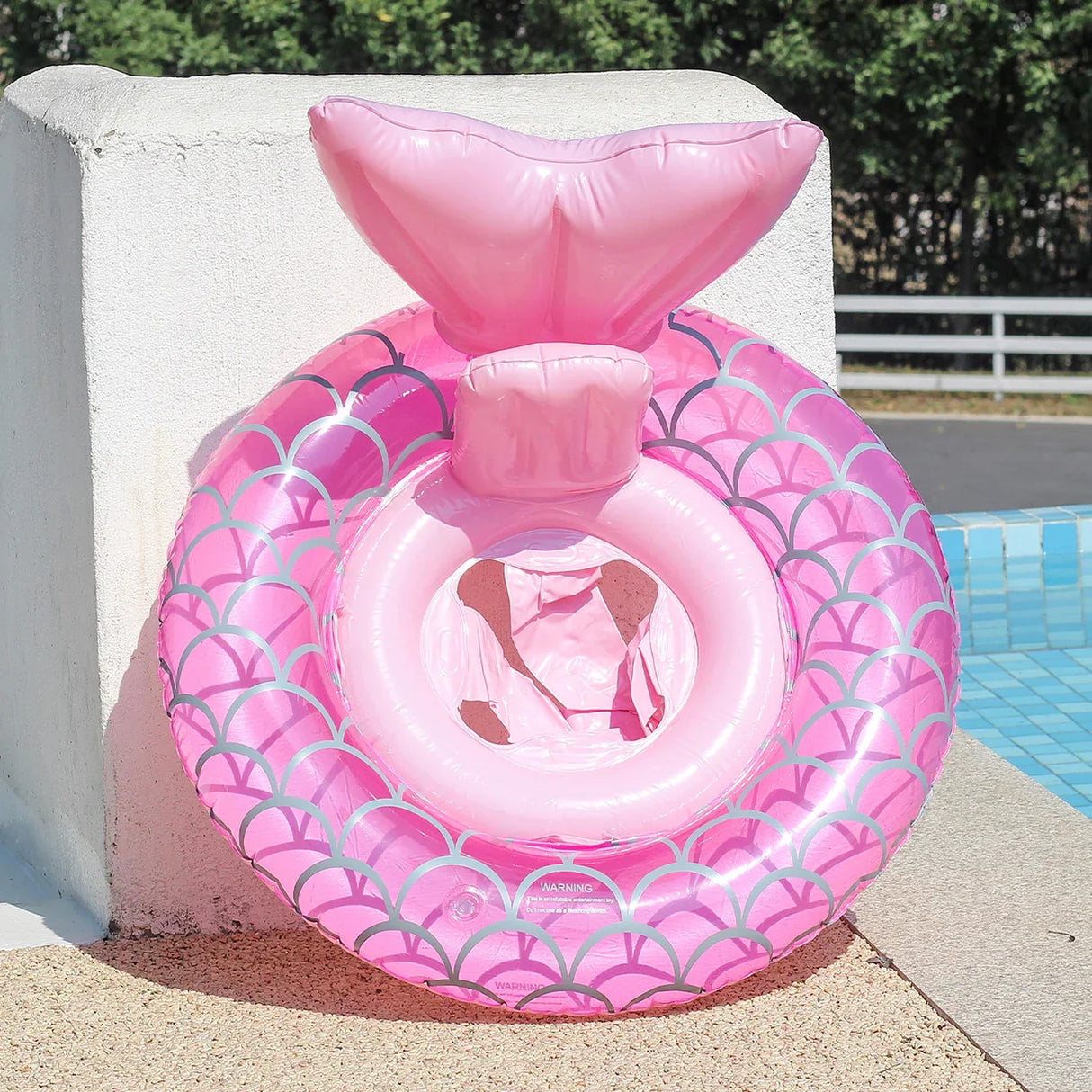 Safe and Secure Mermaid Baby Swim Float