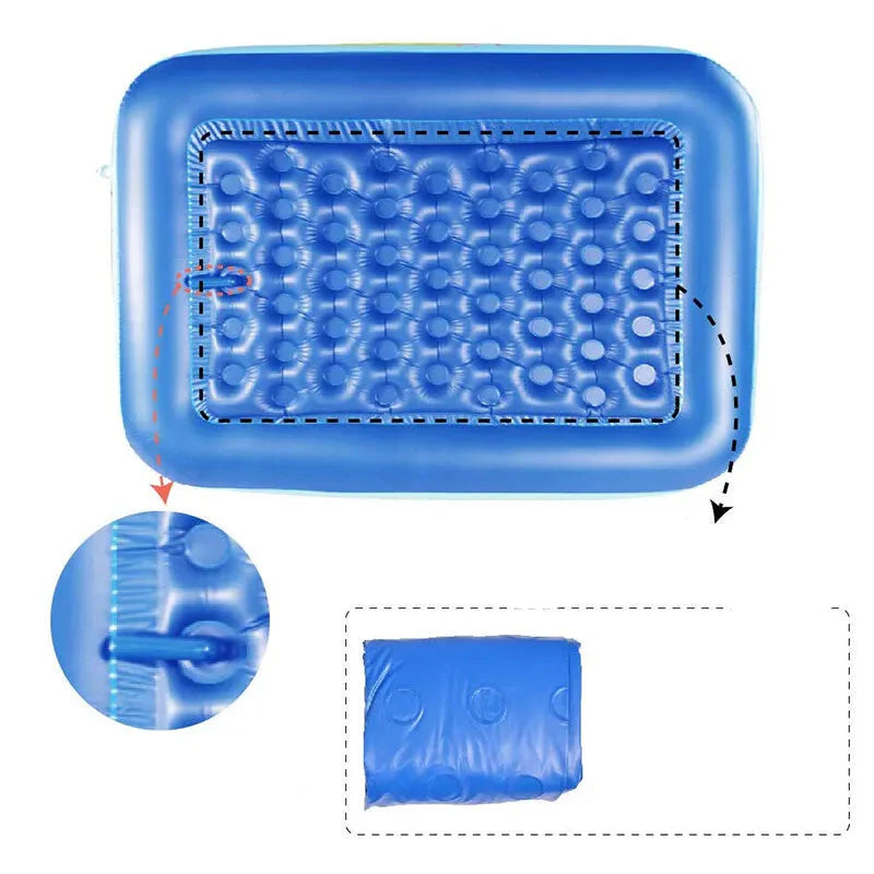 All in One Inflatable Pool Splash Play and Relax