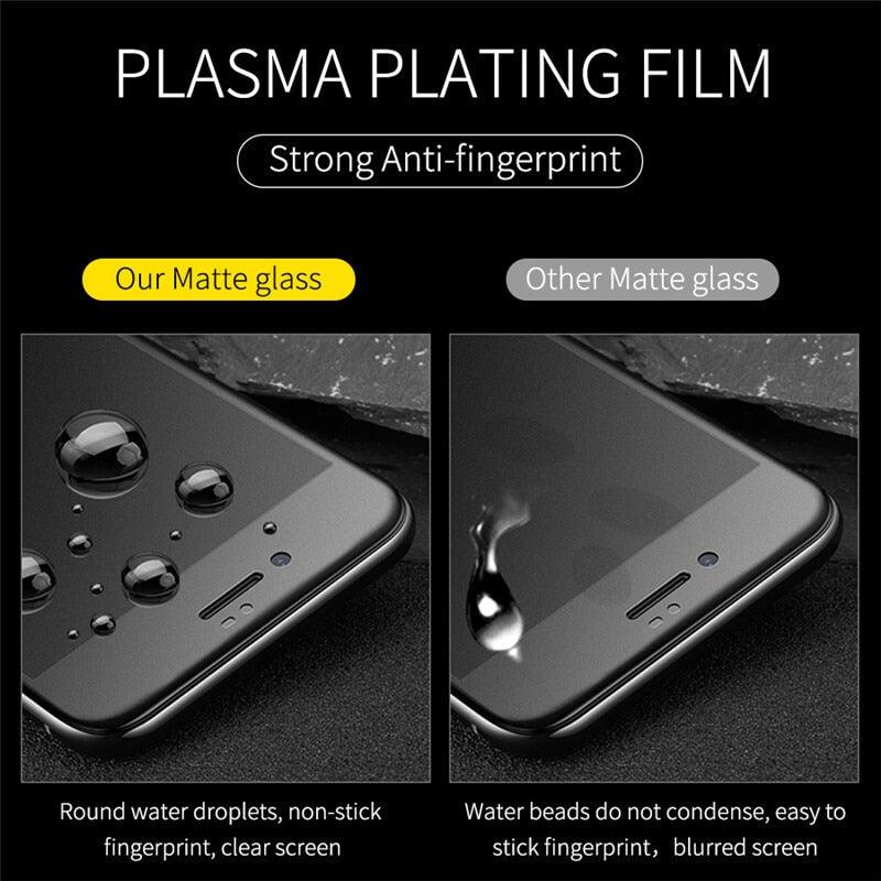 4pcs Soft Matte Ceramic Film Screen Protector for iPhone 14 13 12 Pro Max 11 XR XS X 8 7 plus SE20 Anti-broken Not Glass Film Matte Finish Tempered Glass Screen Protector for iPhone