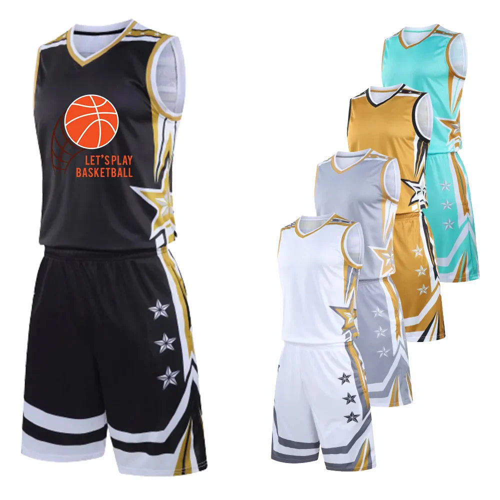 Custom B Ball Jerseys & Shorts Team Gear